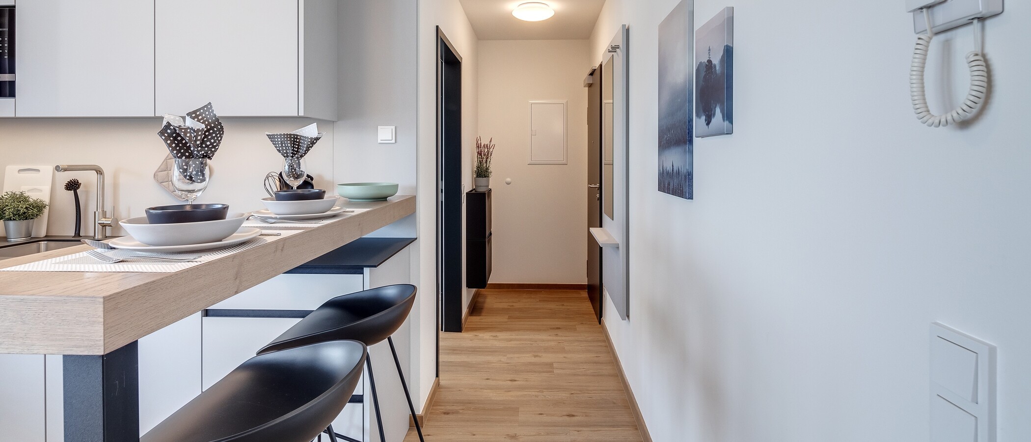 Apartment Eching 02 Flur/Gang 11664