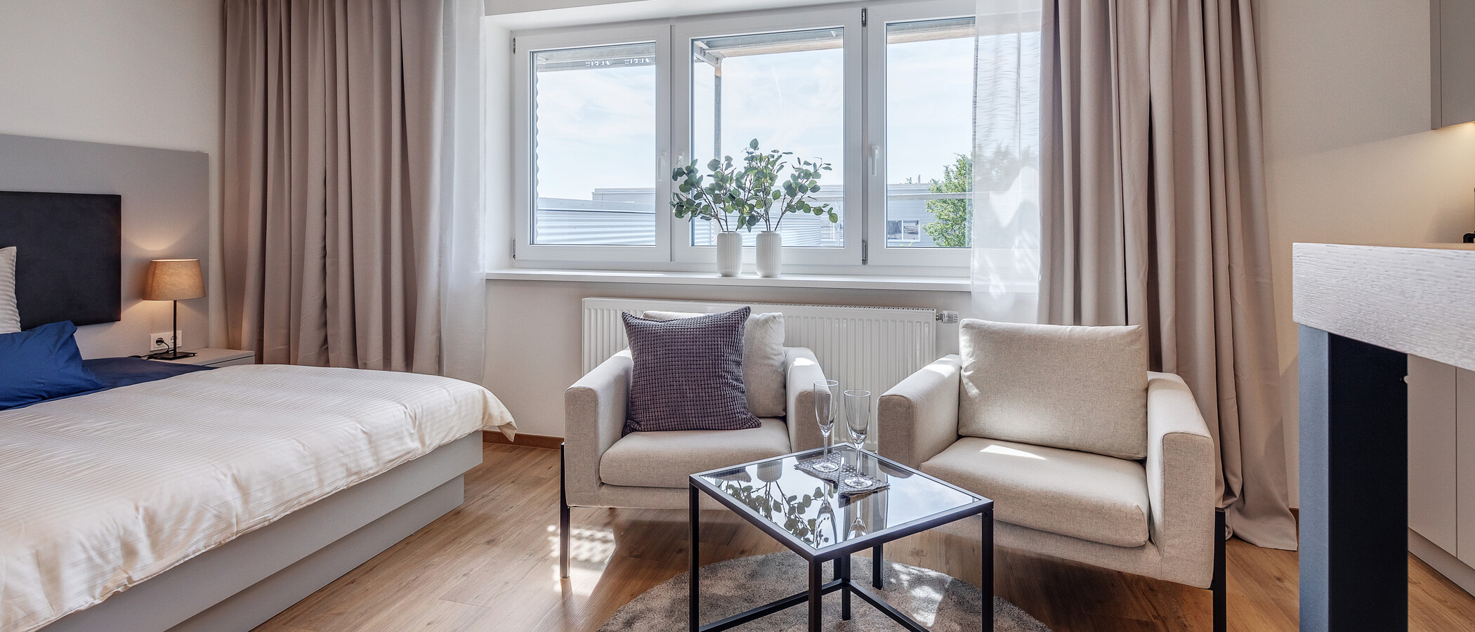 Apartment Eching 03 Wohnbereich 11664