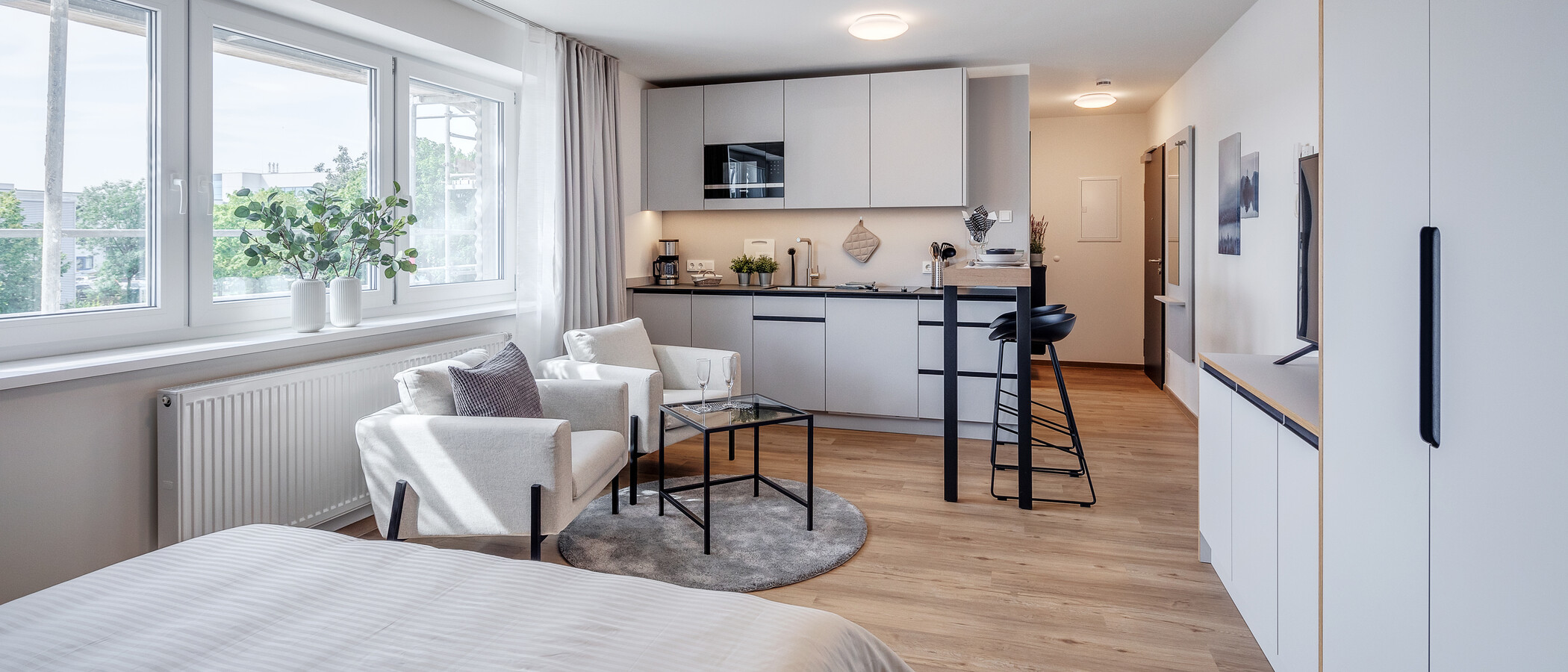 Apartment Eching 04 Wohnbereich 11664
