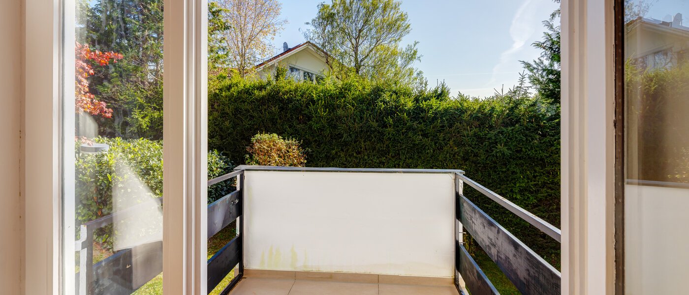 Gartenwohnung Feldafing 01 Balkon 11698