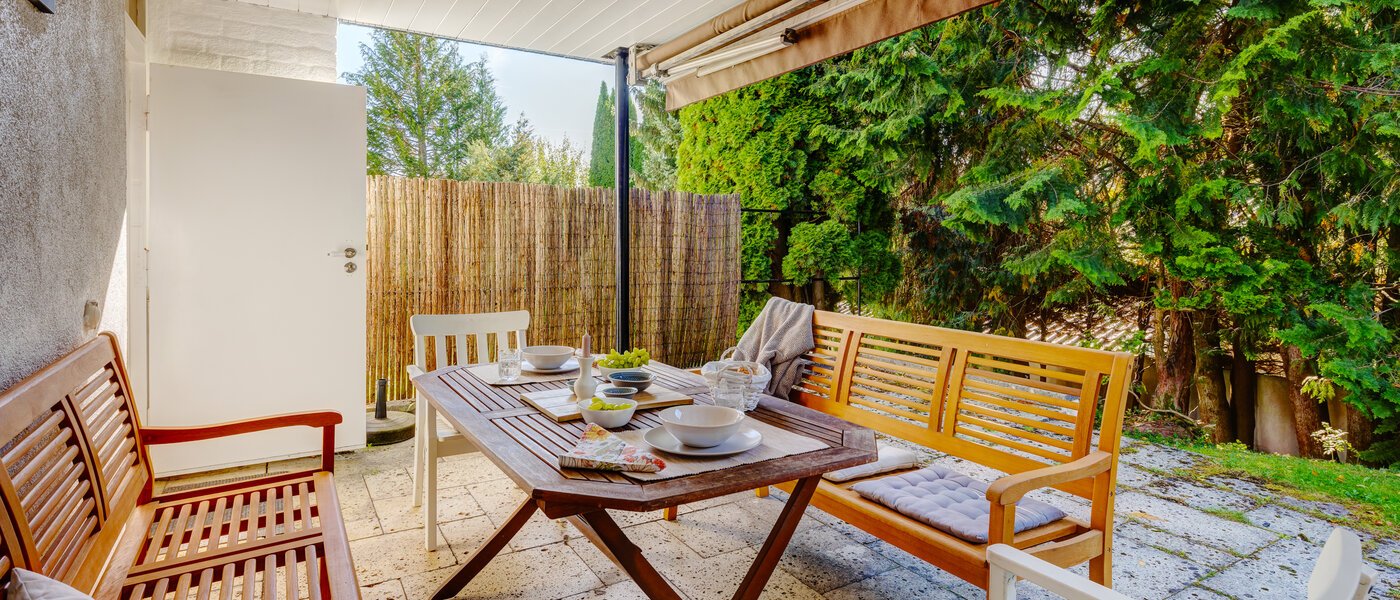 Gartenwohnung Feldafing 02 Terrasse 11698