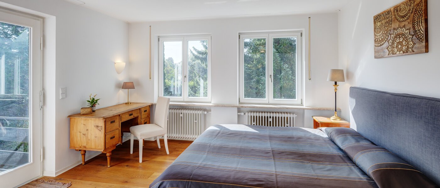 Gartenwohnung Feldafing 02 1. Schlafzimmer 11698