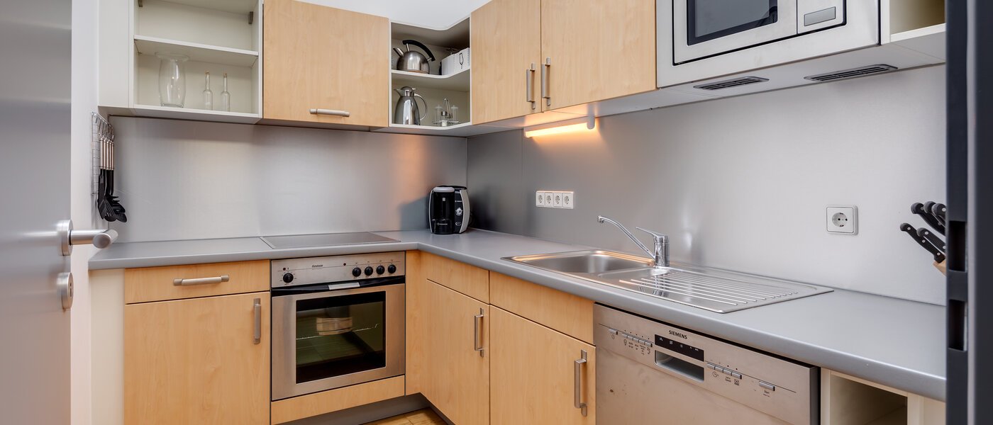 Dachterrassenwohnung München Maxvorstadt - Museumsviertel 01 Küche 1170
