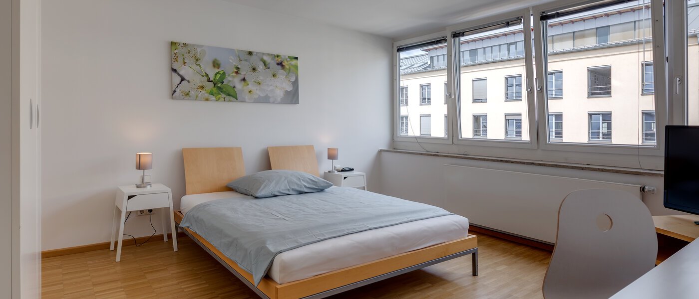 Dachterrassenwohnung München Maxvorstadt - Museumsviertel 01 Schlafen 1170