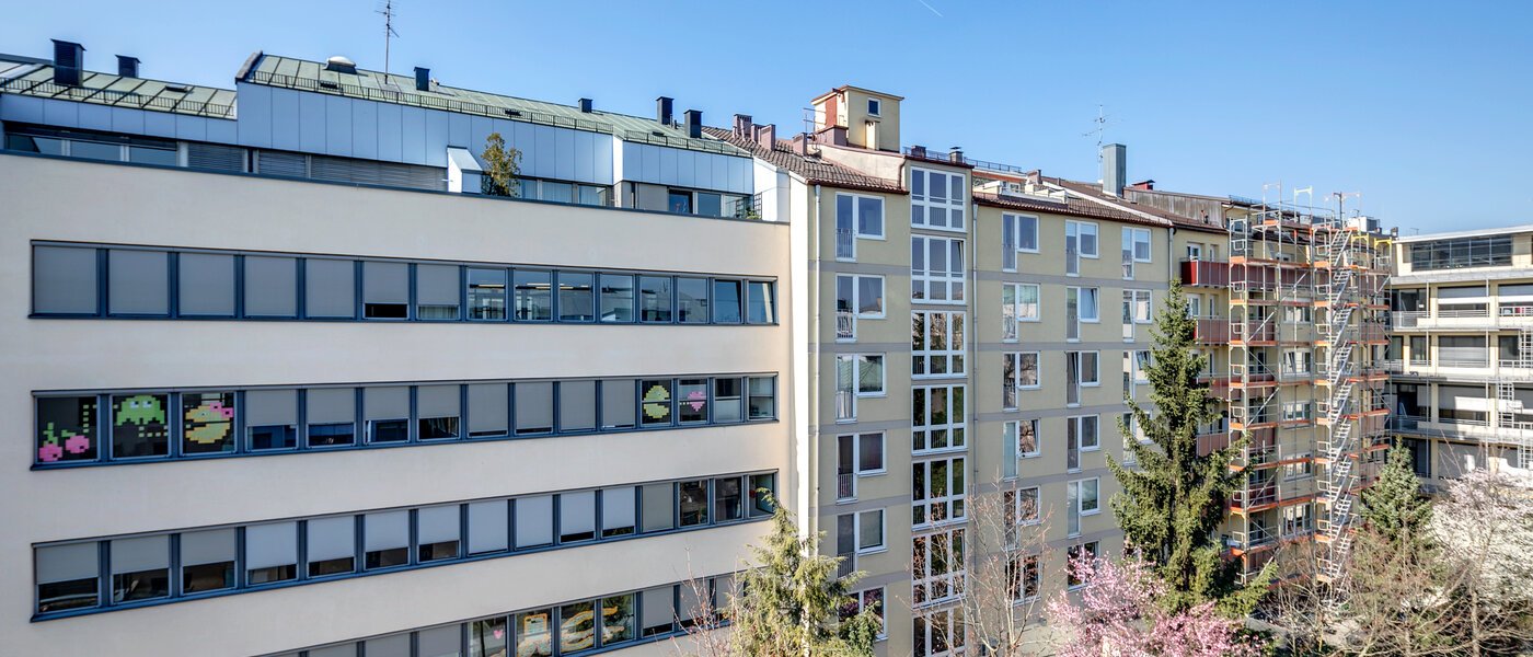 Dachterrassenwohnung München Maxvorstadt - Museumsviertel 06 Aussicht 1170