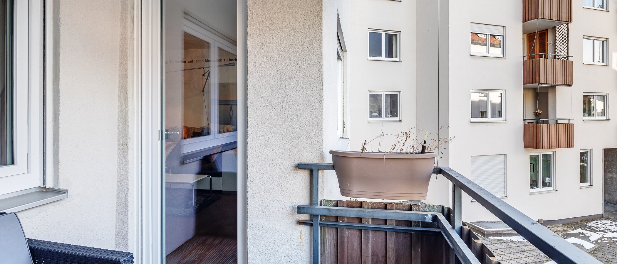 Wohnung München Gärtnerplatzviertel 03 Loggia 11709