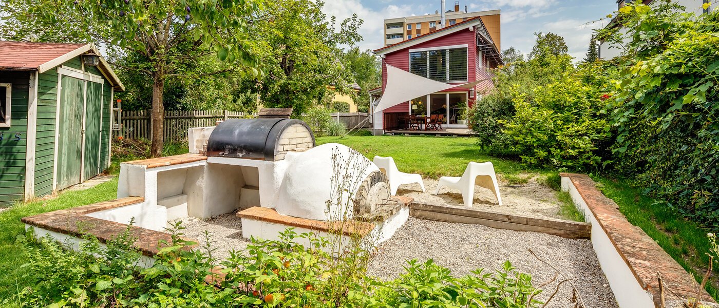 Einfamilienhaus München Fasanerie 03 Garten 11740