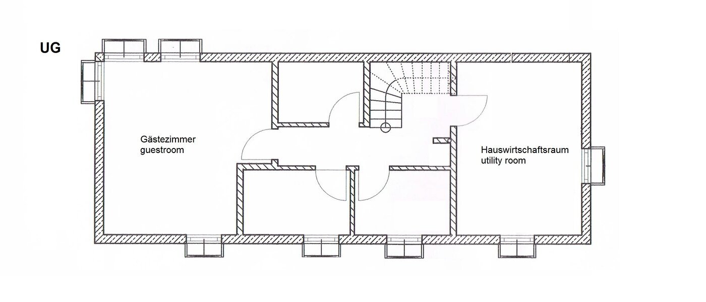 Einfamilienhaus München Fasanerie 03 Grundriss 11740