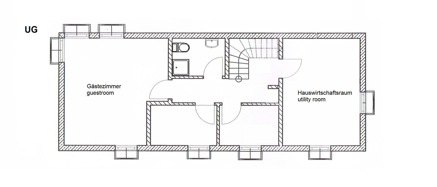 Einfamilienhaus München Fasanerie 03 Grundriss 11740