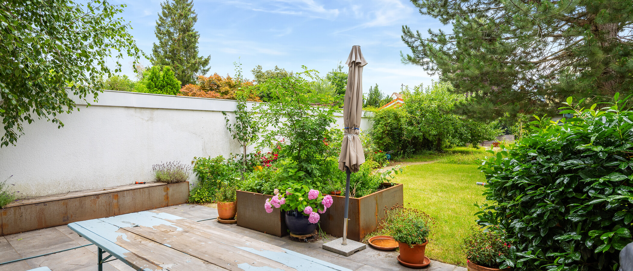 Doppelhaushälfte München Harlaching 01 Terrasse 11748