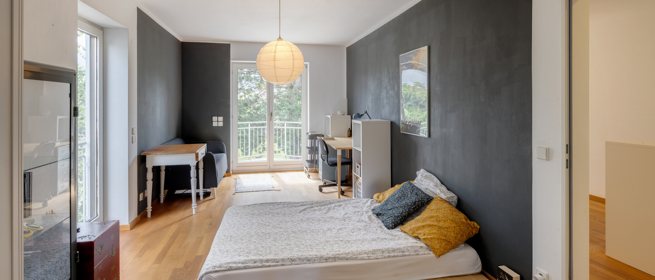 Doppelhaushälfte München Harlaching 02 2. Schlafzimmer	 11748