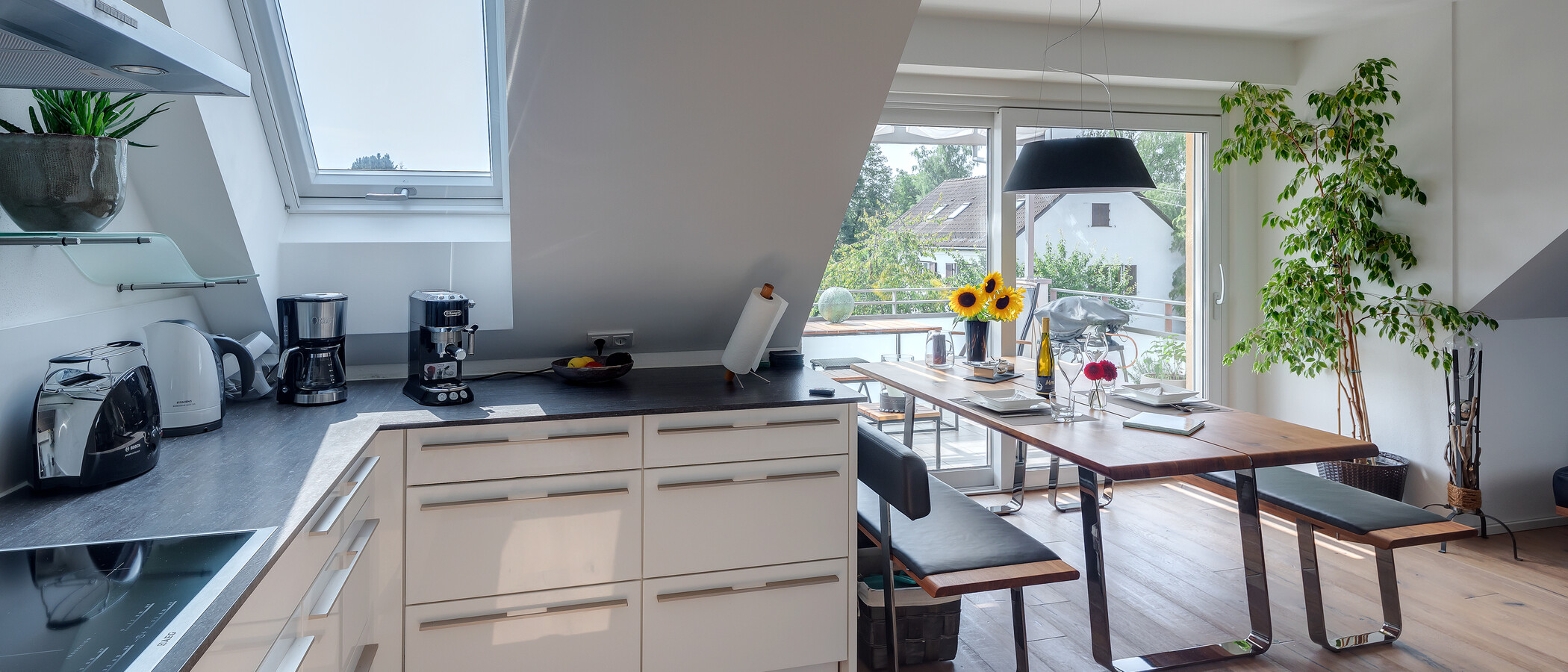 Dachgeschosswohnung München Großhadern 03 Küche 11784