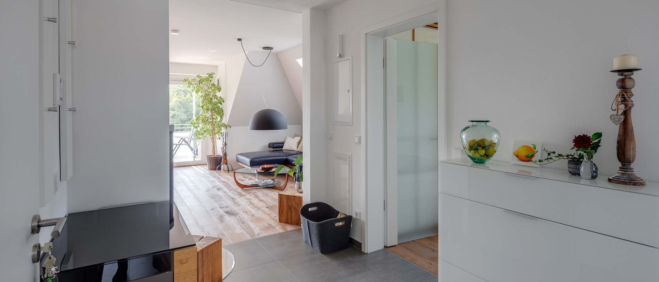 Dachgeschosswohnung München Großhadern 02 Flur/Gang 11784