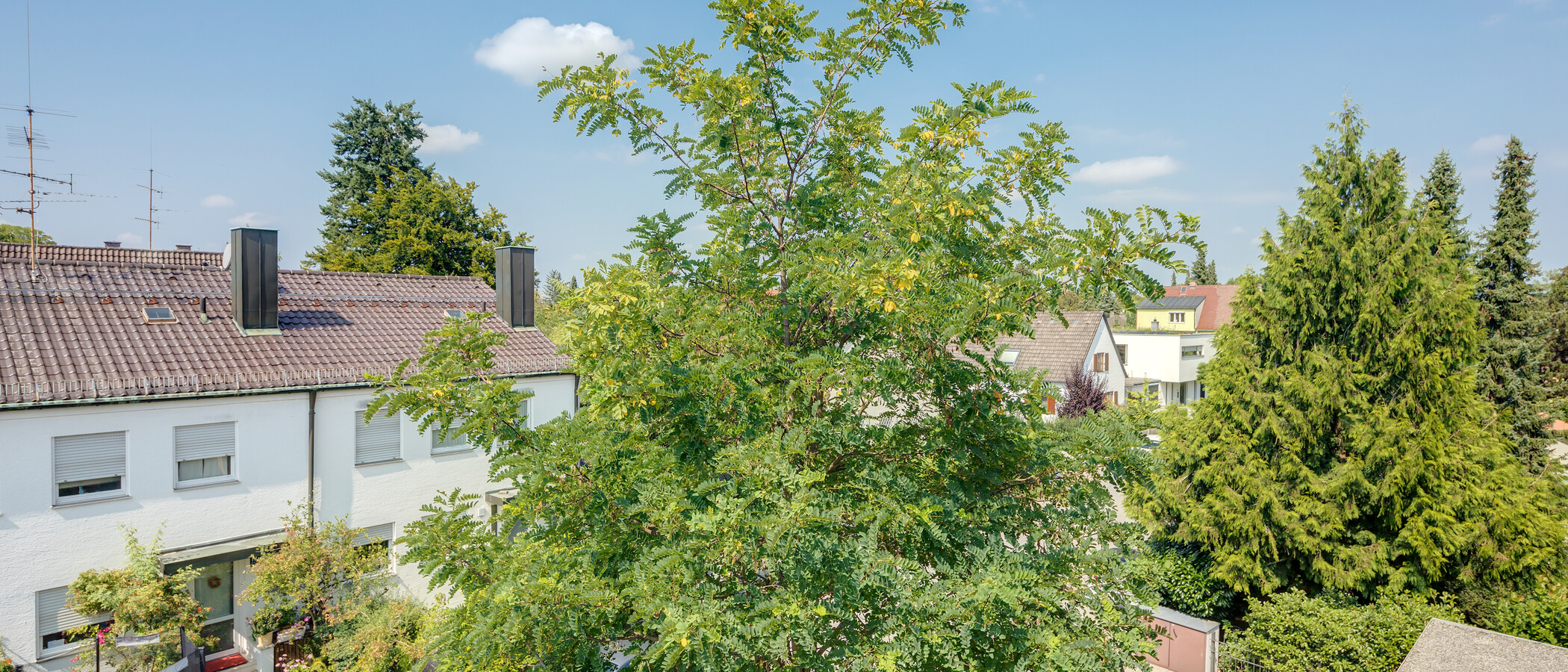 Dachgeschosswohnung München Großhadern 01 Aussicht 11784