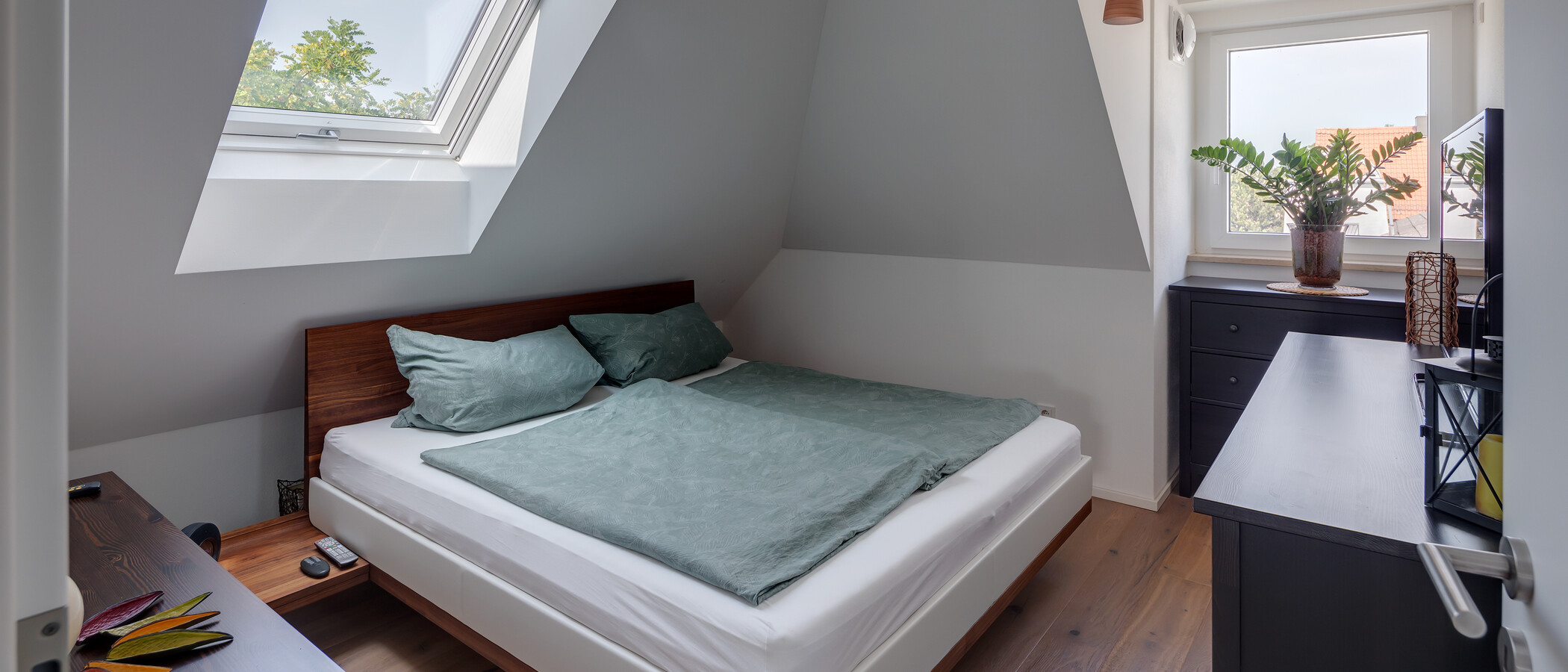 Dachgeschosswohnung München Großhadern 01 Schlafzimmer 11784