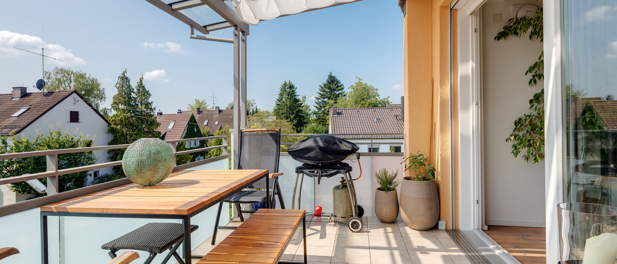 Dachgeschosswohnung München Großhadern 03 Dachterrasse 11784