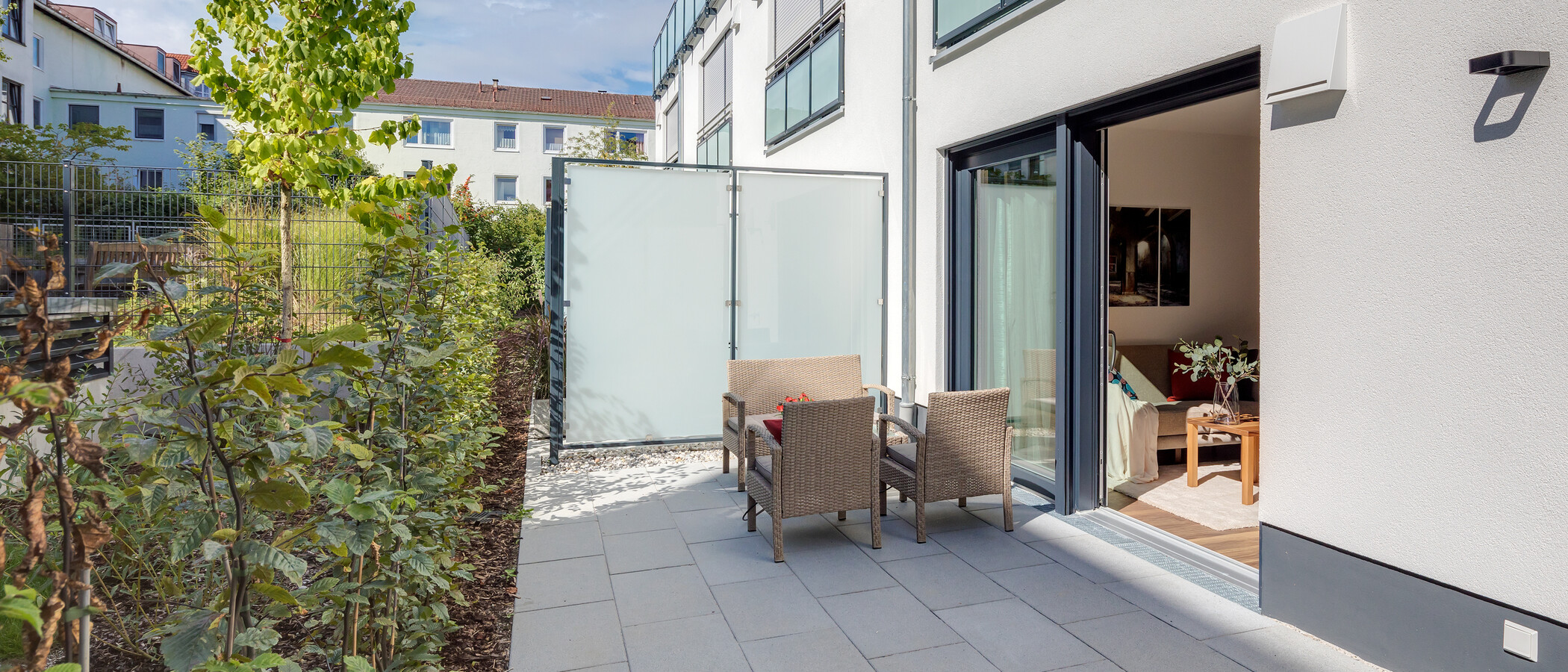 Wohnung München Milbertshofen 03 Terrasse 11804