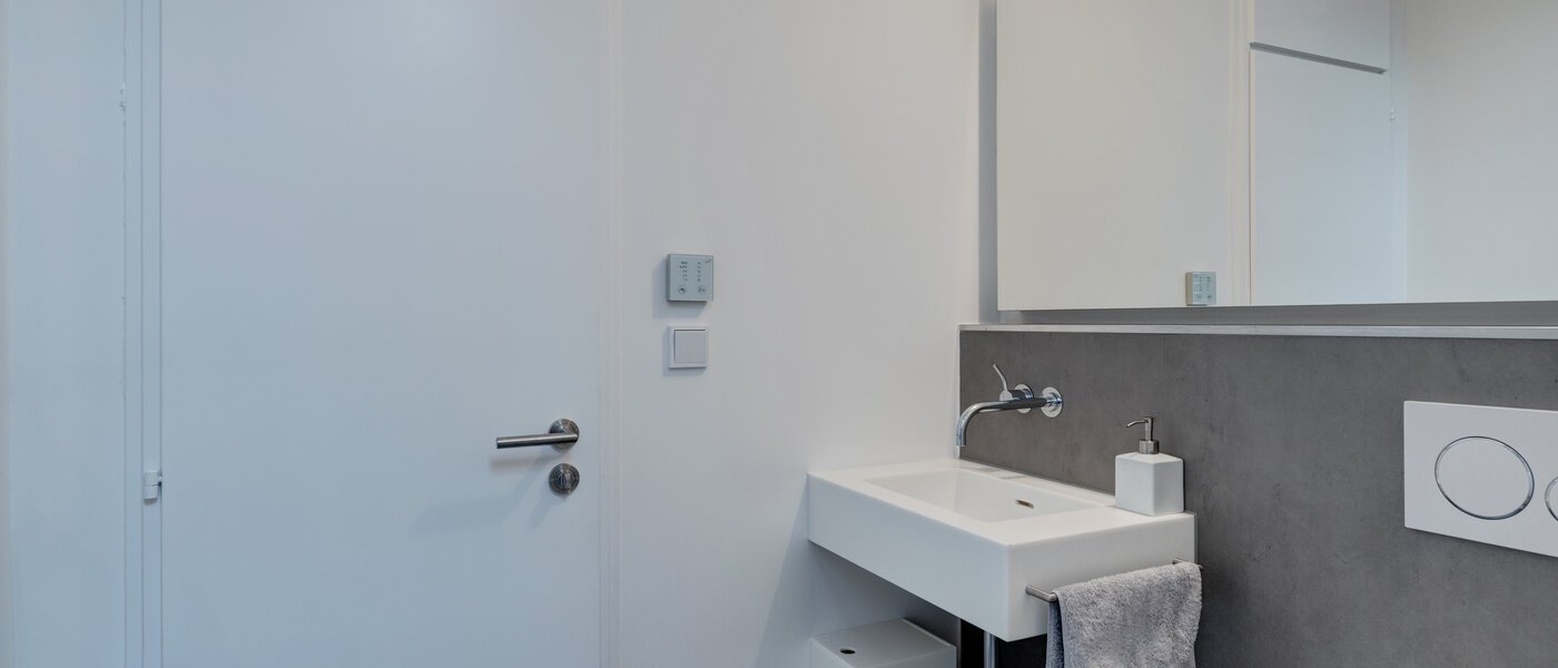 Dachterrassenwohnung München Westpark 02 sep. WC 11808