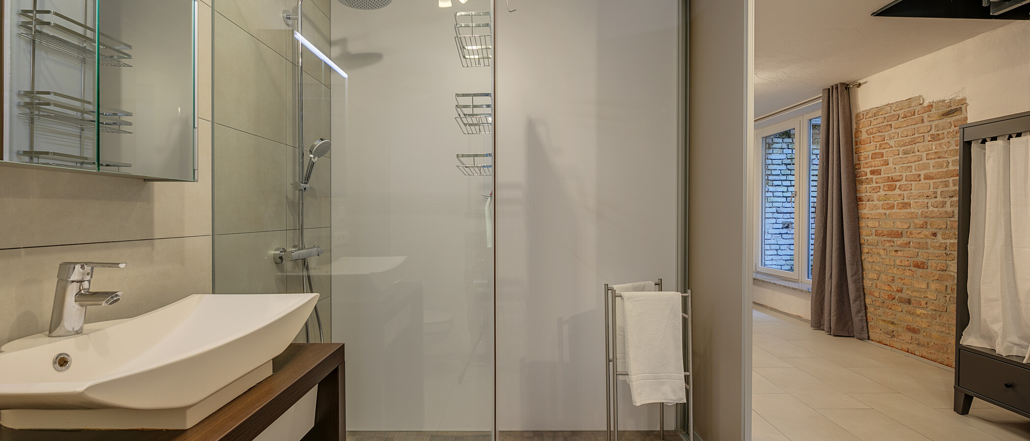 Maisonettewohnung München Westend 01 2. Badezimmer 11814