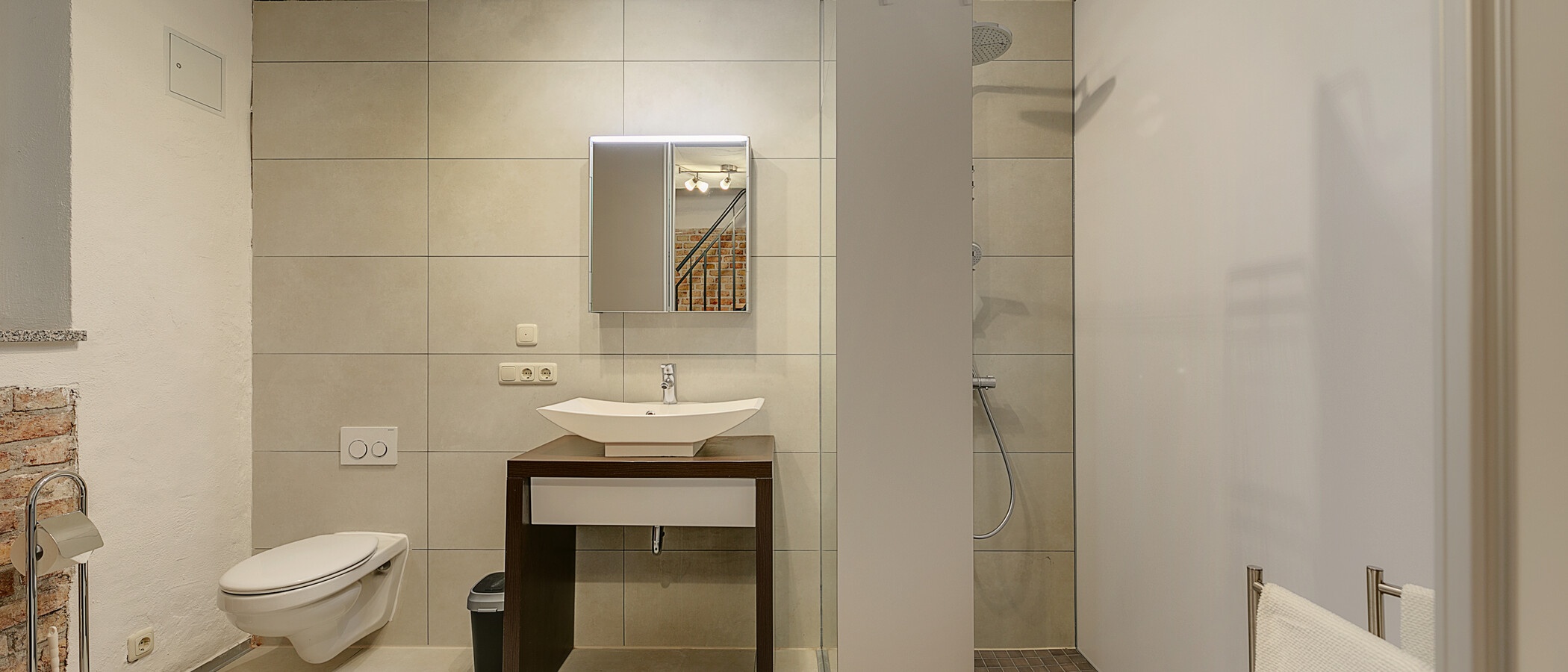 Maisonettewohnung München Westend 02 2. Badezimmer 11814
