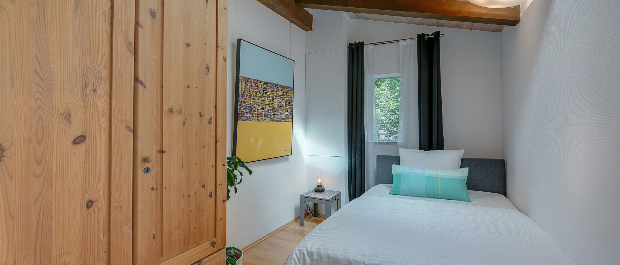 Maisonettewohnung München Westend 01 2. Schlafzimmer	 11814