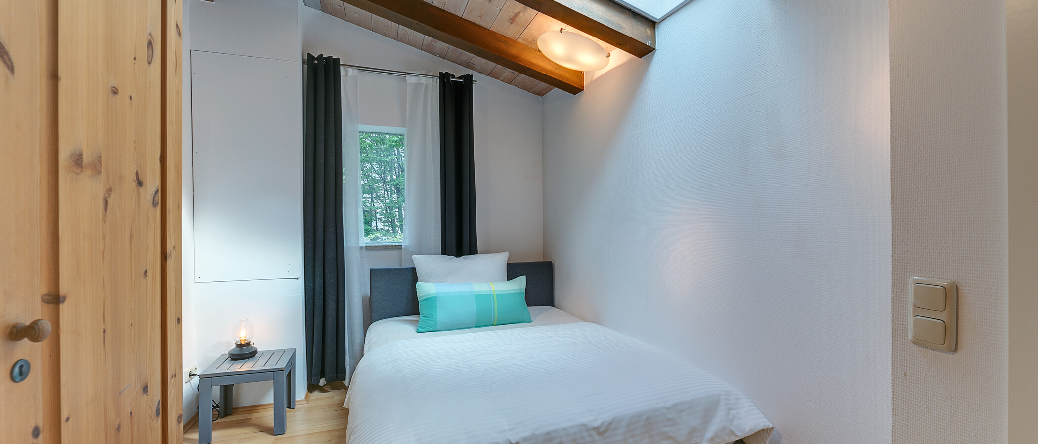 Maisonettewohnung München Westend 02 2. Schlafzimmer	 11814