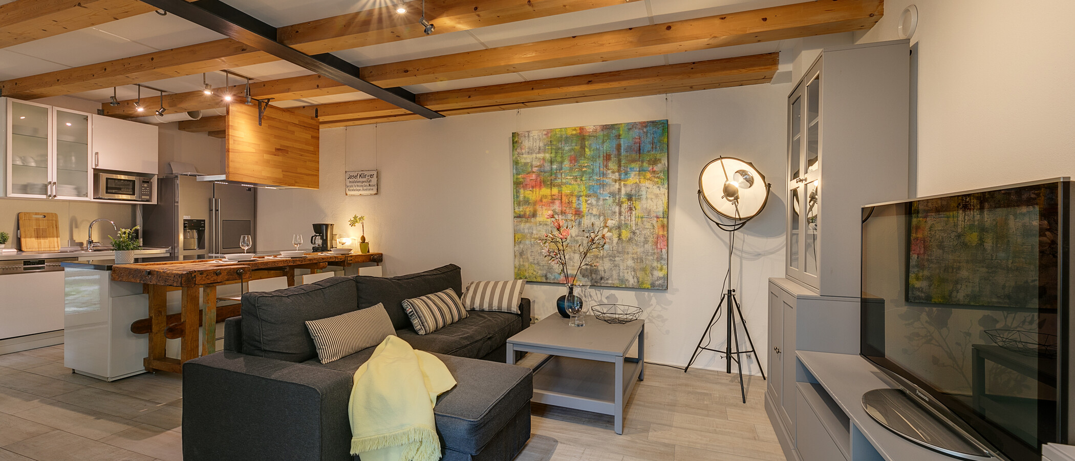 Maisonettewohnung München Westend 01 Wohnbereich 11814