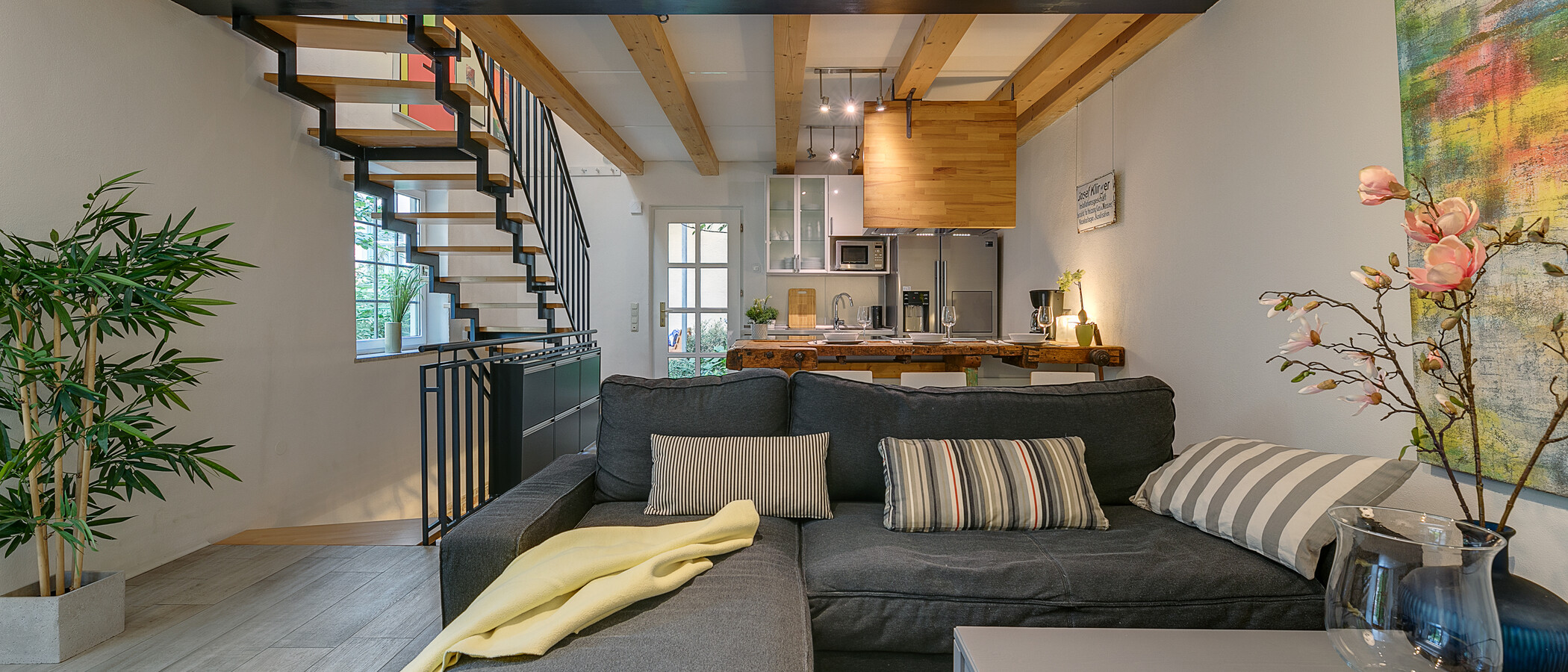 Maisonettewohnung München Westend 02 Wohnbereich 11814