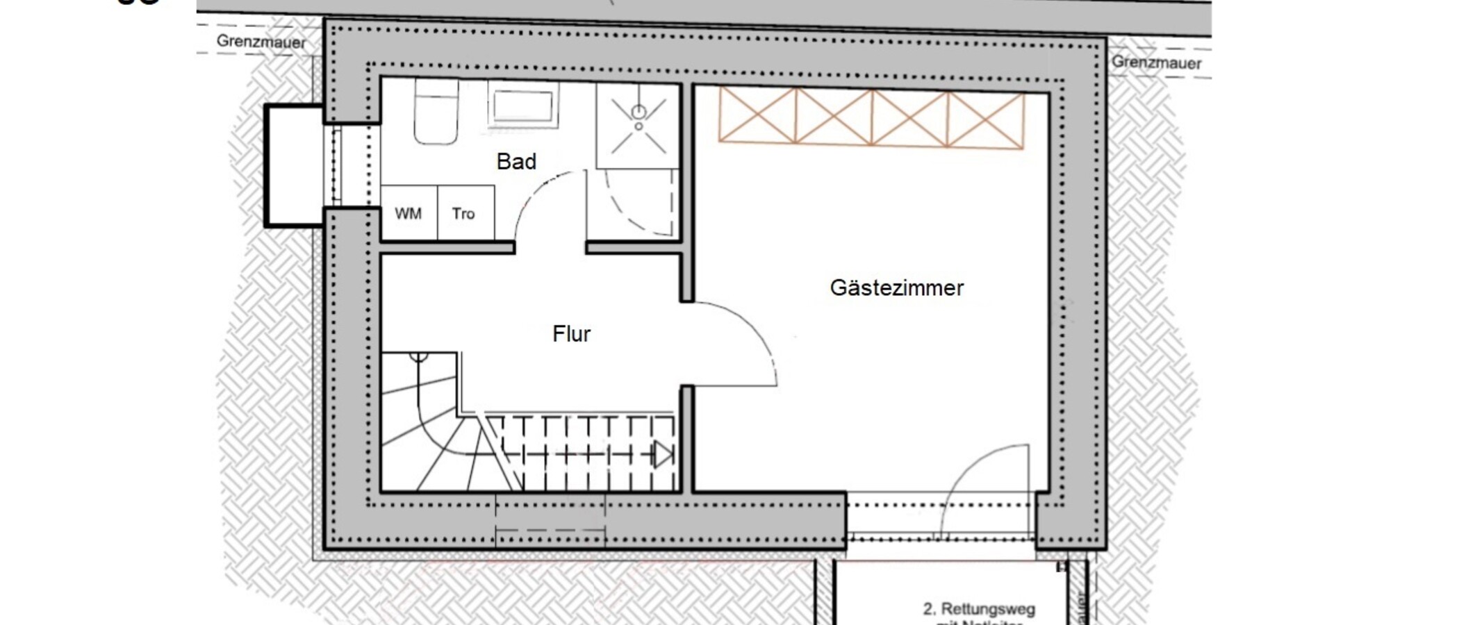 Maisonettewohnung München Westend 03 Grundriss 11814