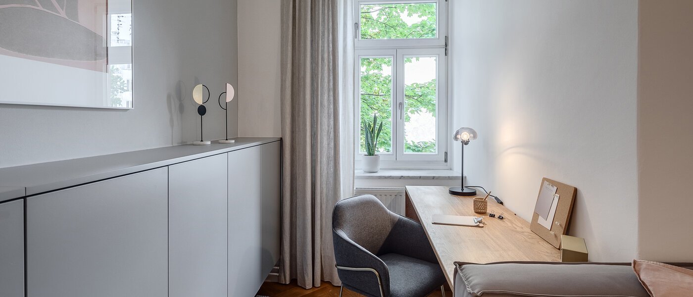 Wohnung München Haidhausen 02 2. Schlafzimmer	 11821