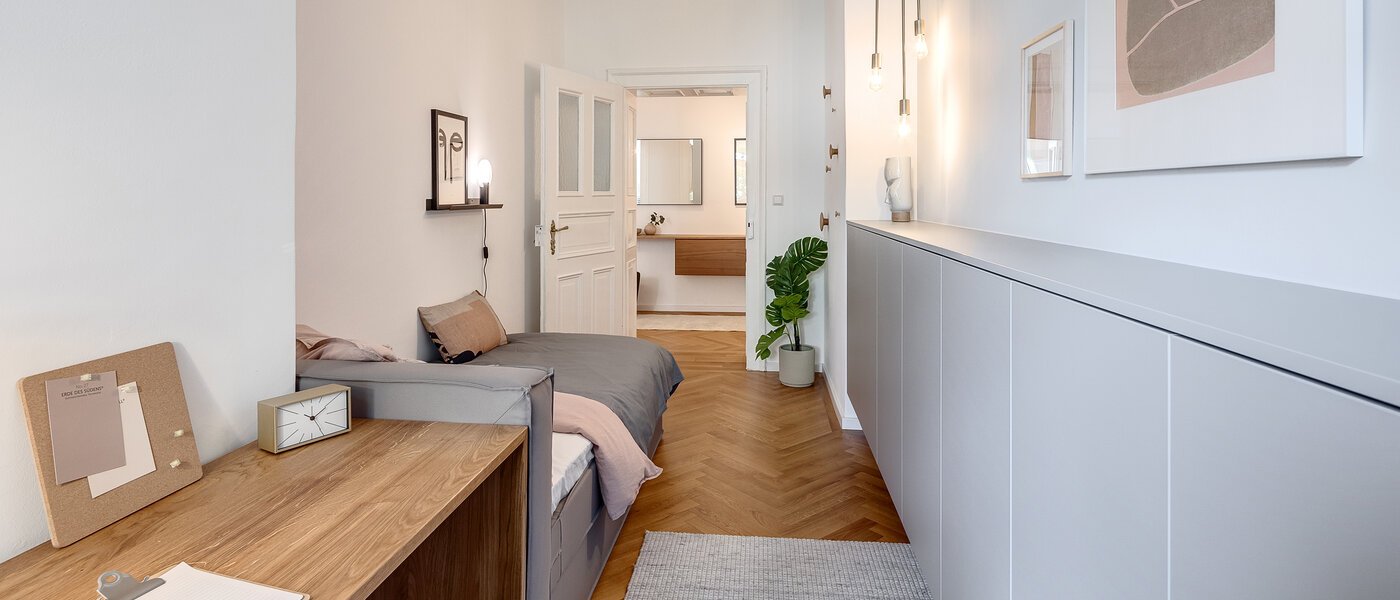 Wohnung München Haidhausen 04 2. Schlafzimmer	 11821