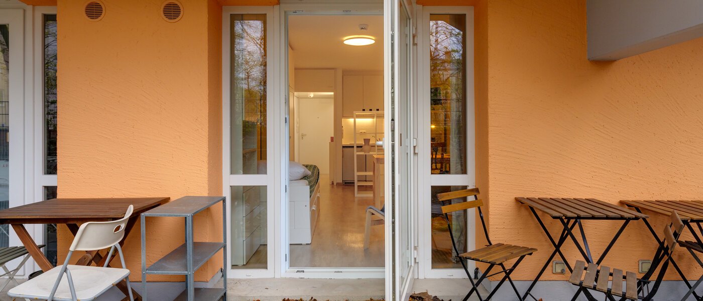 Apartment München Schlachthofviertel 01 Terrasse 11848