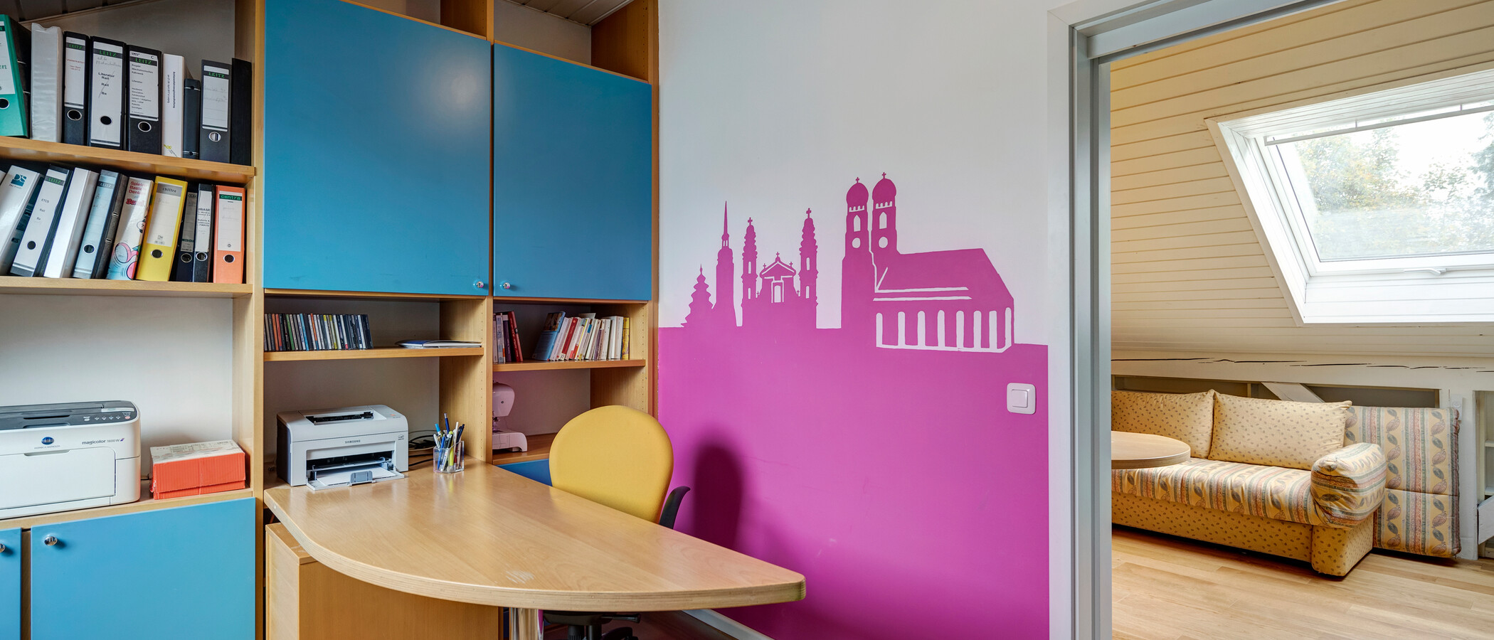 Reihenmittelhaus München Moosach 01 Arbeitszimmer 11852