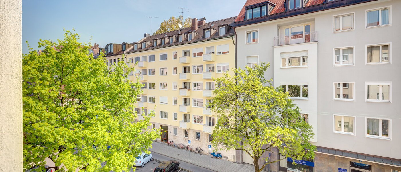 Wohnung München Schwabing-West (rund um den Hohenzollernplatz) 01 Aussicht 1187