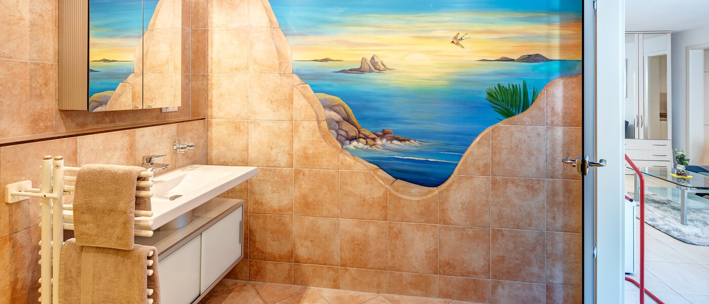 Souterrainwohnung Haar 02 Badezimmer 11871