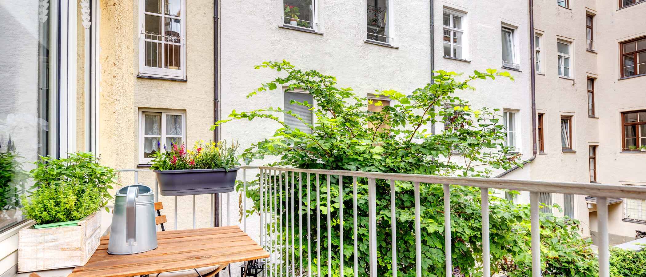 Wohnung München Lehel 01 Balkon 11889