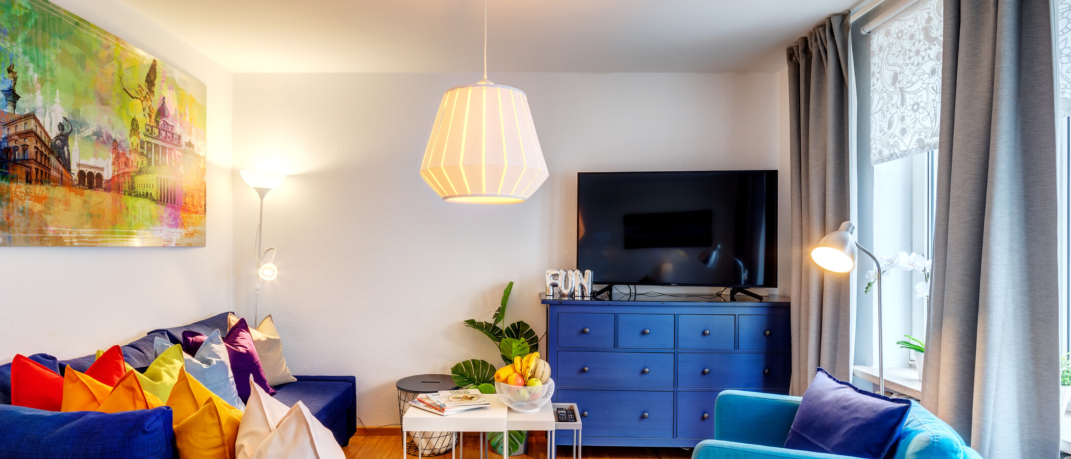 Wohnung München Lehel 02 Wohnbereich 11889