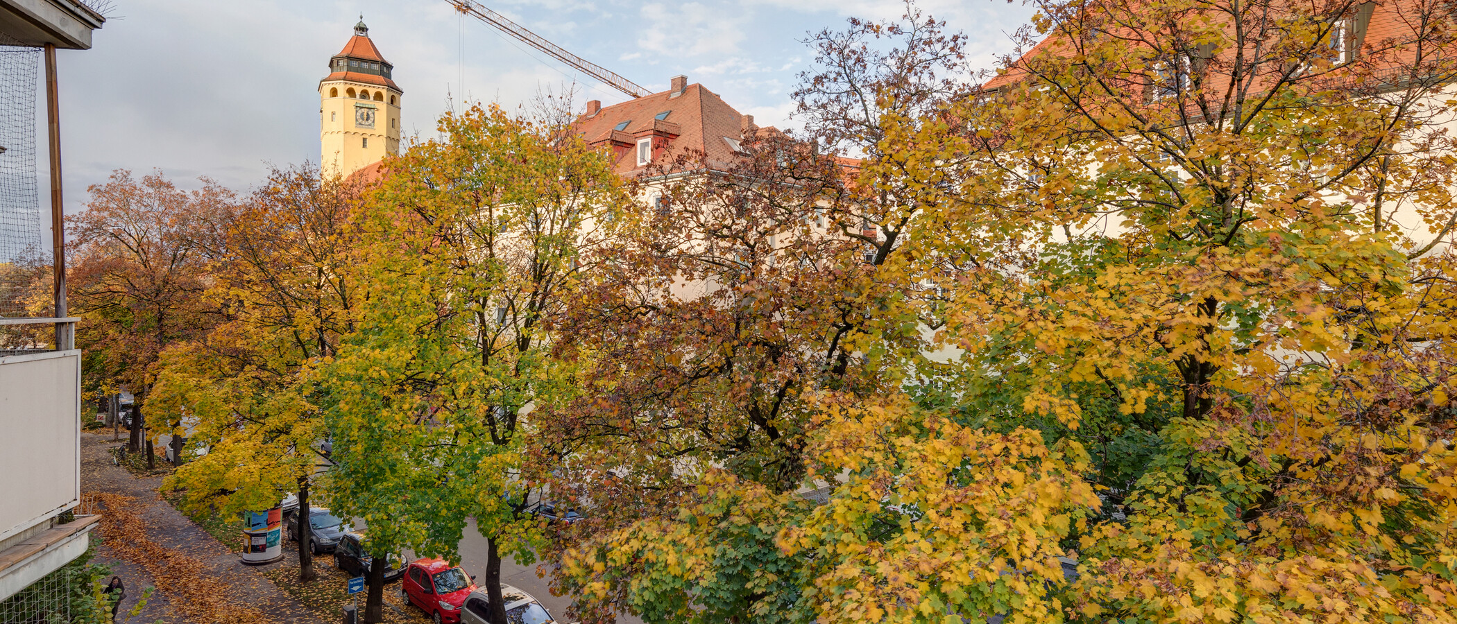 Wohnung München Schwabing (links der Leopoldstraße) 02 Aussicht 11895