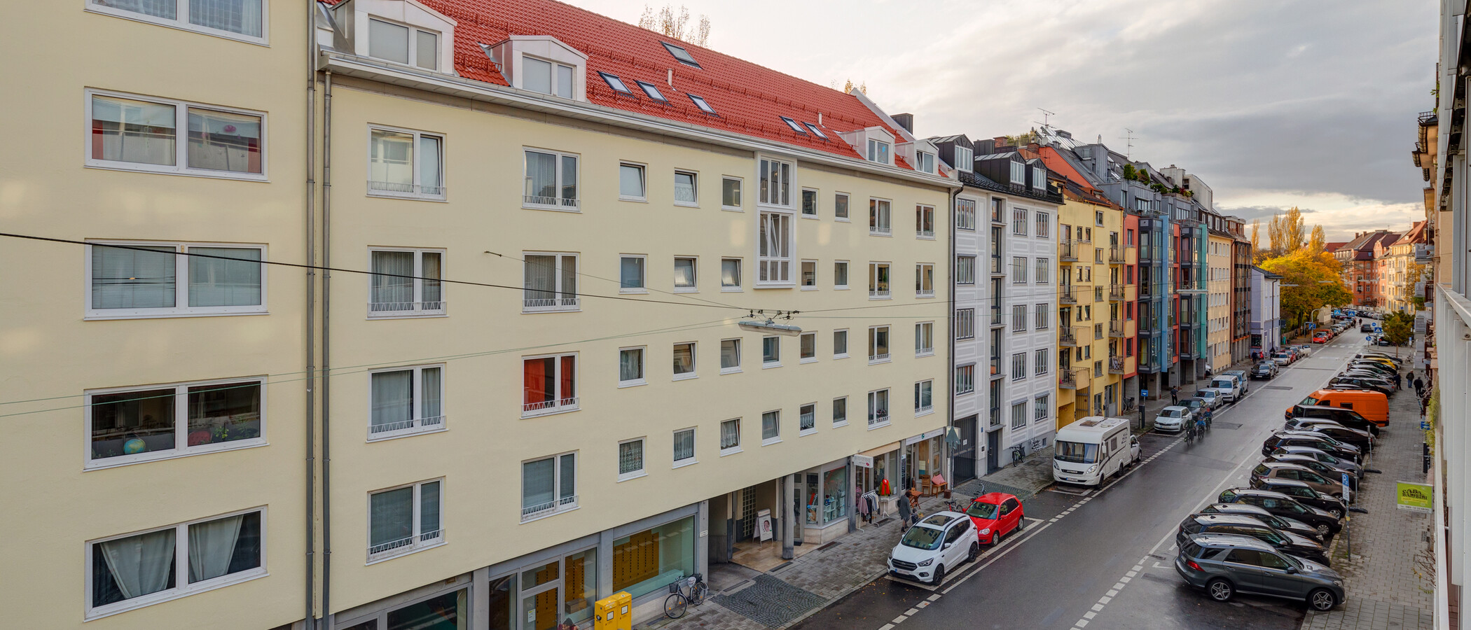 Wohnung München Schwabing (links der Leopoldstraße) 05 Aussicht 11895