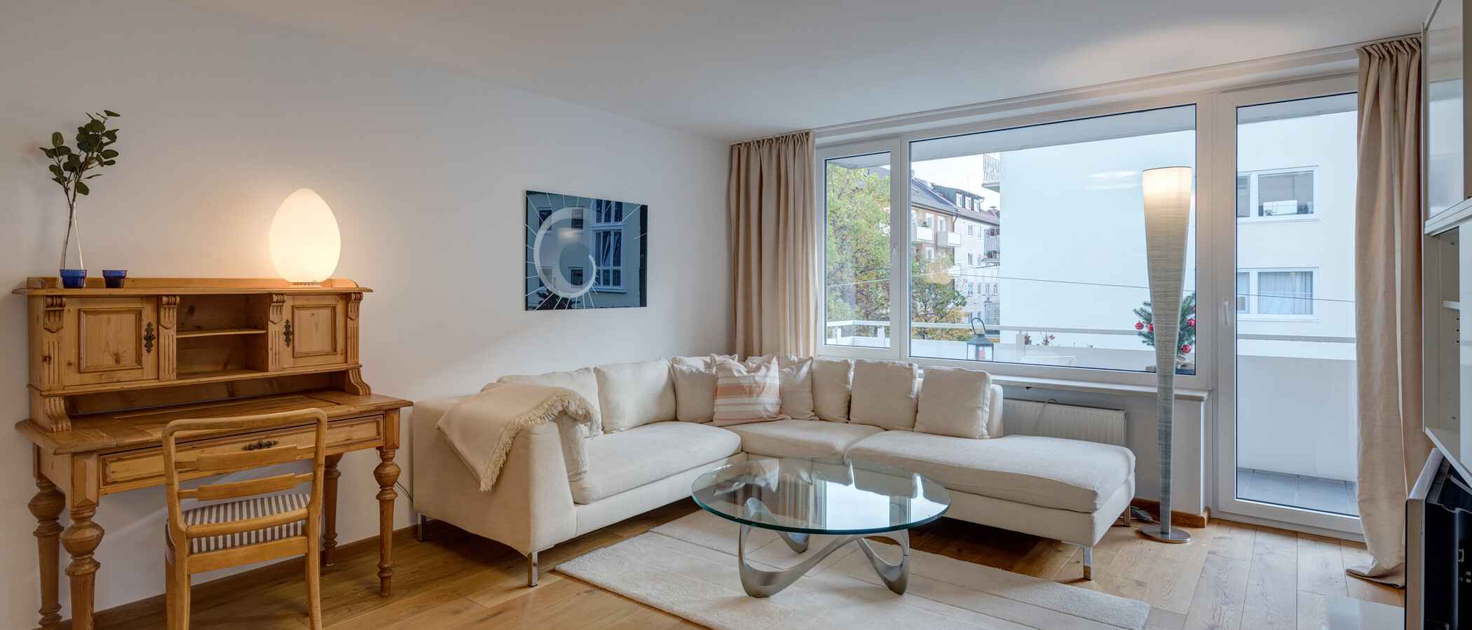 Wohnung München Schwabing (links der Leopoldstraße) 01 Wohnbereich 11895