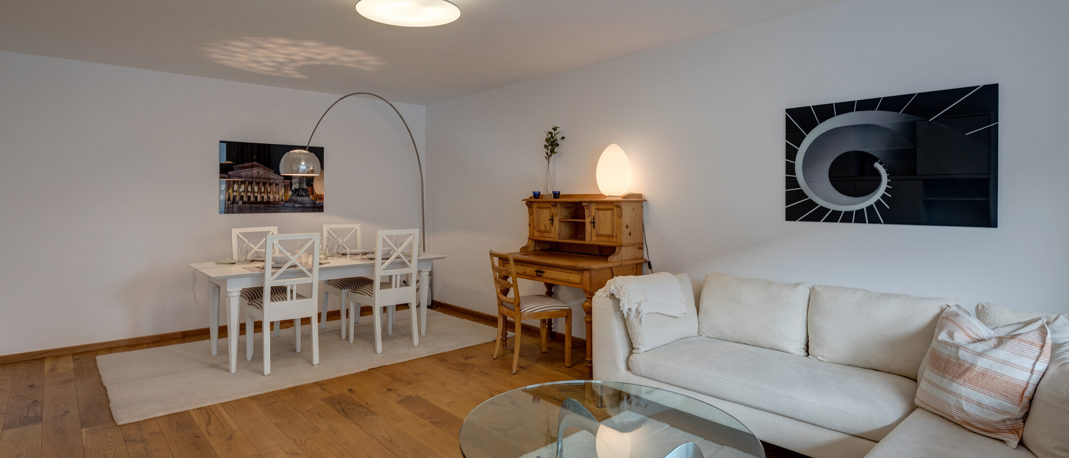 Wohnung München Schwabing (links der Leopoldstraße) 02 Wohnbereich 11895