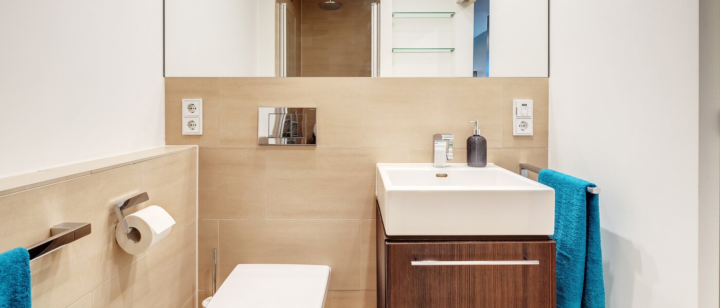 Apartment München Schwabing-West (rund um den Hohenzollernplatz) 02 Badezimmer 11899