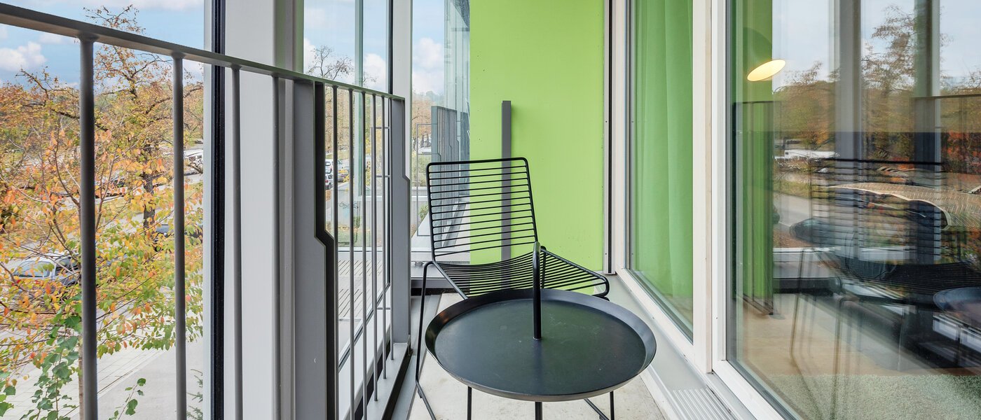 Apartment München Schwabing-West (rund um den Hohenzollernplatz) 01 Loggia 11899