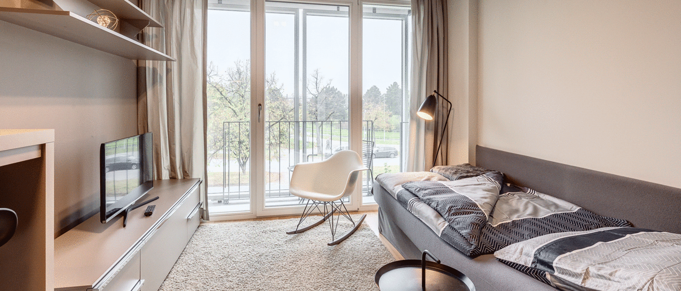 Apartment München Schwabing-West (rund um den Hohenzollernplatz) 02 Schlafbereich 11899