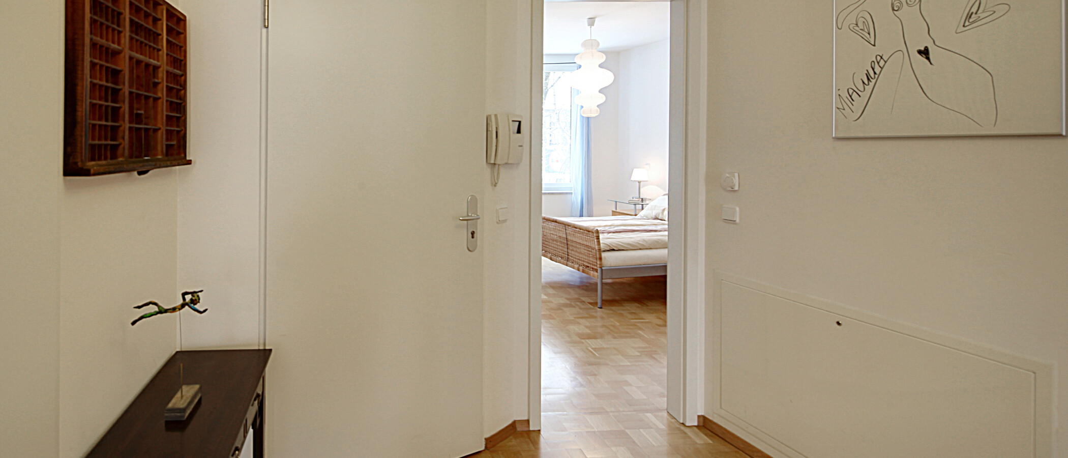 Wohnung München Schwabing (links der Leopoldstraße) 02 Flur/Gang 1191