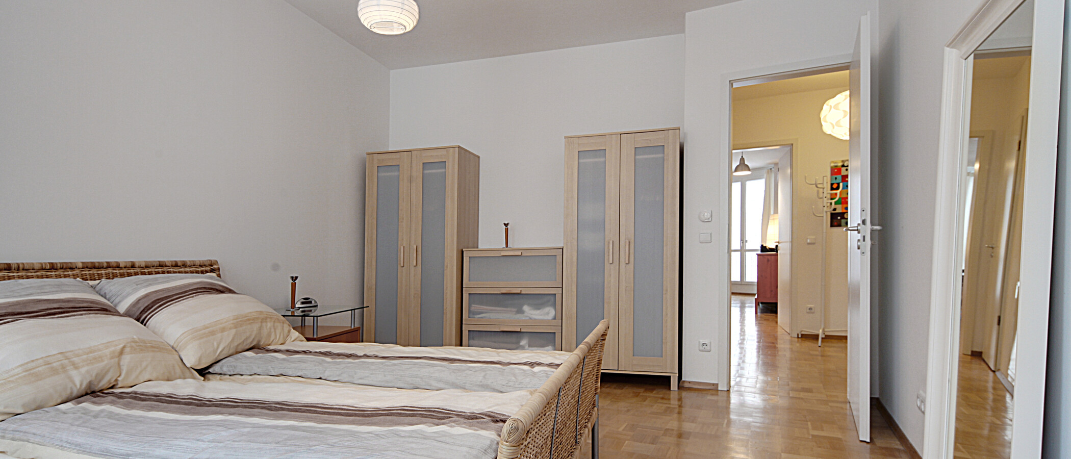 Wohnung München Schwabing (links der Leopoldstraße) 02 Schlafen 1191