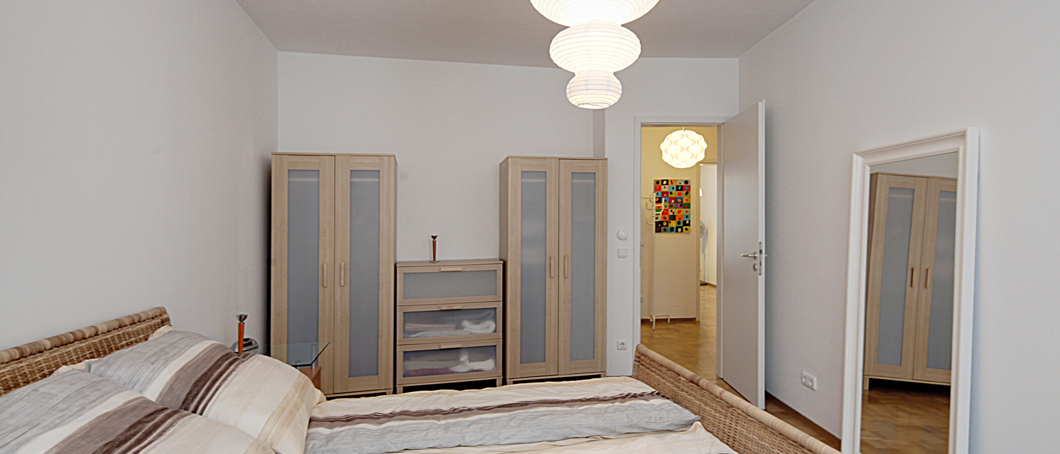 Wohnung München Schwabing (links der Leopoldstraße) 03 Schlafen 1191