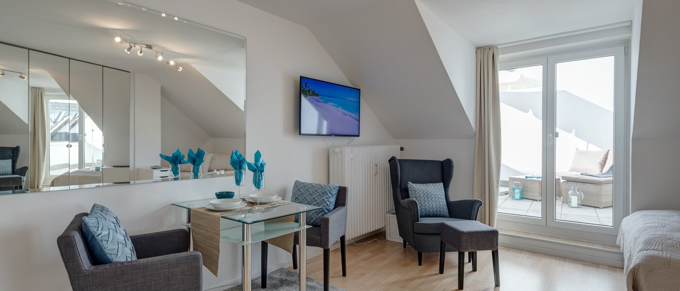 Dachgeschosswohnung München Obergiesing 01 Wohnbereich 11915