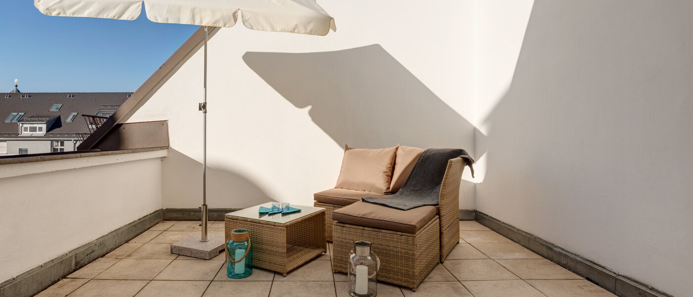 Dachgeschosswohnung München Obergiesing 01 Dachterrasse 11915