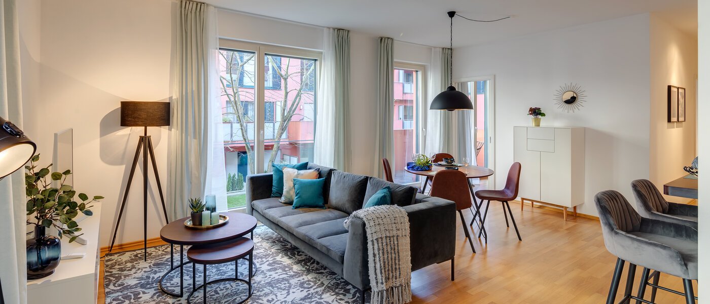 Wohnung München Schwabing (rechts der Leopoldstraße) 01 Wohnbereich 11920